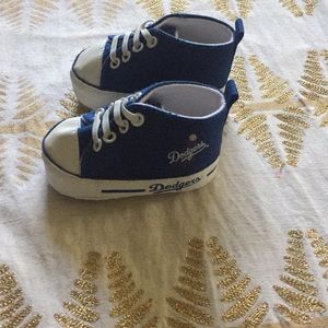 Dodger baby shoes